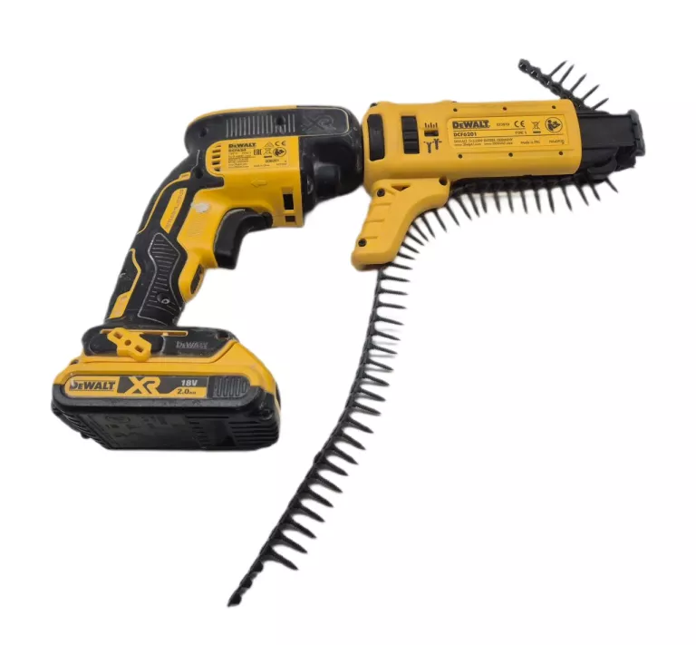 DEWALT DCF6201 DCF620 WKRETARKA REGIPSU G/K 18V + AKU 2.0 AH DCB183