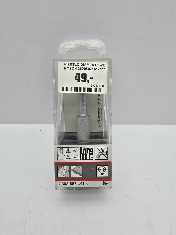 WIERTŁO DIAMENTOWE BOSCH 2608587141-777