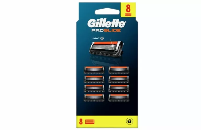 8X WKŁADY OSTRZA DO MASZYNEK GILLETTE FUSION 5 PROGLIDE