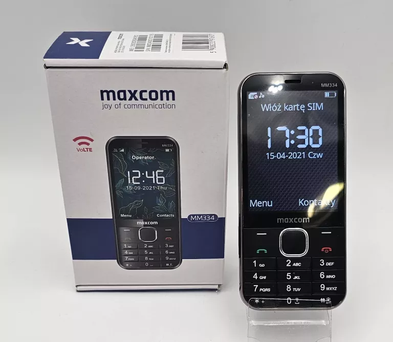 TELEFON MAXCOM MM334 CLASSIC 4G KOMPLET