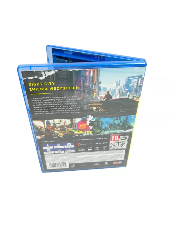 CYBERPUNK 2077 PS4 STAN BDB FAJNY ZESTAW