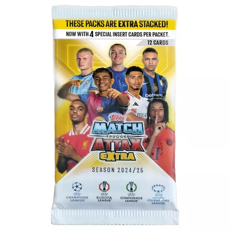 MATCH ATTAX EXTRA 2024/25 SASZETKA Z KARTAMI
