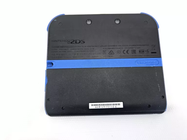 KONSOLA NINTENDO 2DS +ŁADOWARKA GRA POKEMONY