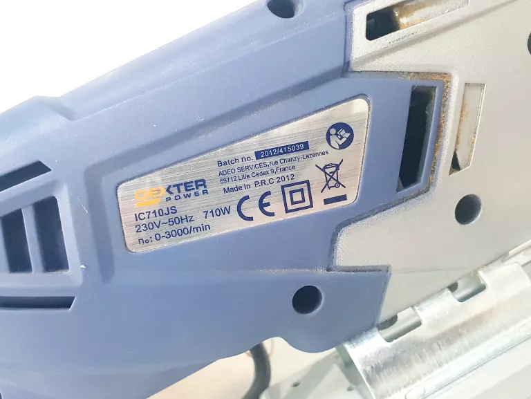 WYRZYNARKA DEXTER POWER IC710JS 710W *OPIS