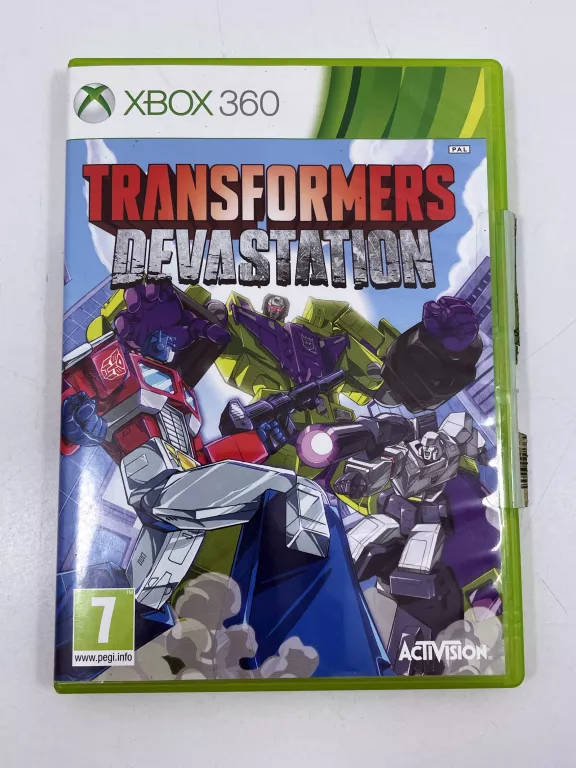 GRA TRANSFORMERS DEVASTATION XBOX 360