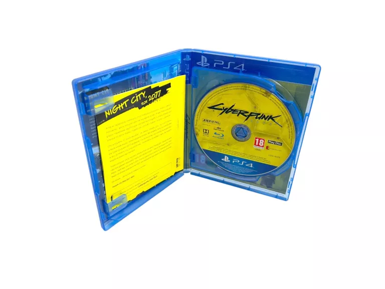 CYBERPUNK 2077 PS4 STAN BDB FAJNY ZESTAW
