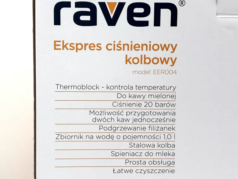 EKSPRES CIŚNIENIOWY KOLBOWY RAVEN EER004 1400W 20BAR