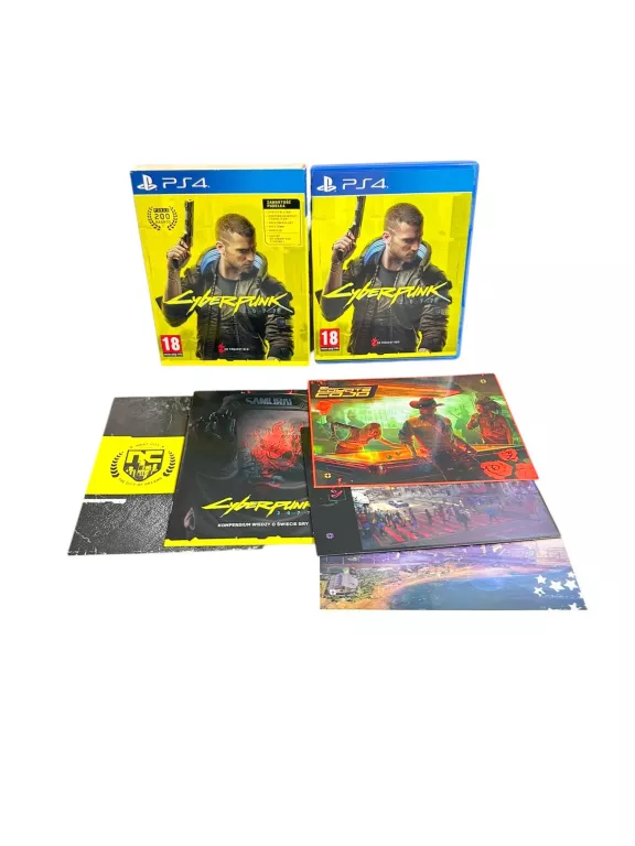 CYBERPUNK 2077 PS4 STAN BDB FAJNY ZESTAW