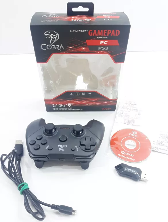 PAD BEZPRZEWODOWY COBRA Q-SMART QSP070P PC/PS3