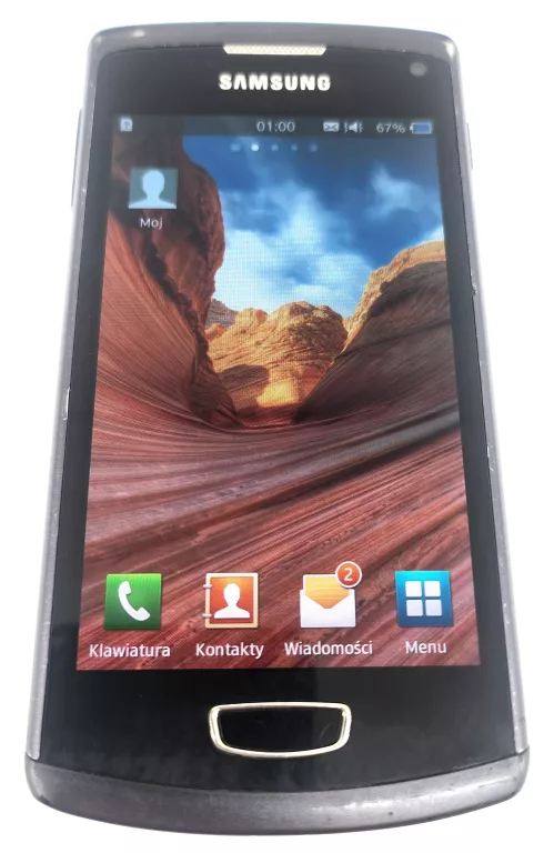 TELEFON SAMSUNG WAVE III 1GB/32GB SZARY