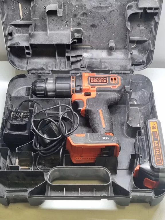 WIERTARKO-WKRĘTARKA UDAROWA BLACK&DECKER KFBCD701D1K