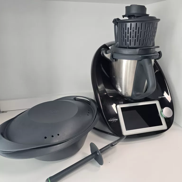 ROBOT KUCHENNY VORWERK THERMOMIX TM6 CZARNY 1500W + AKCESORIA