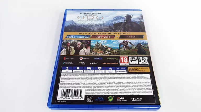 PS4 WIEDŹMIN 3 DZIKI GON GOTY