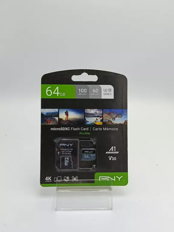 KARTA PAMIĘCI PNY MICROSDXC ELITE 64GB UHS-1