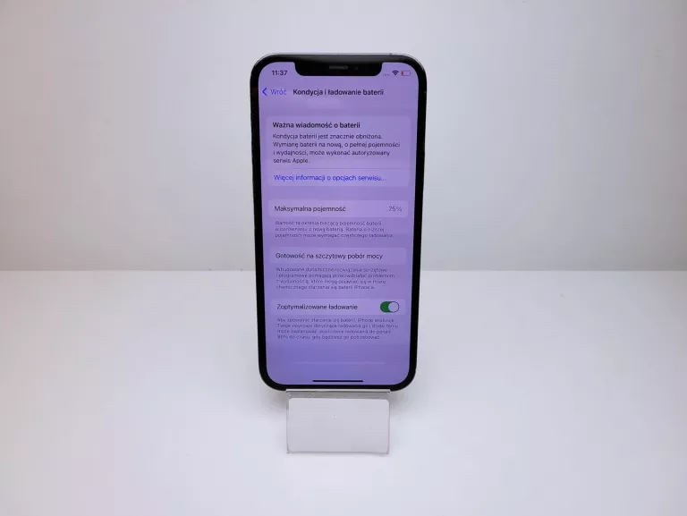 TELEFON APPLE IPHONE 12 PRO 5G 128GB 6.1" PACYFICZNY KONDYCJA 75%