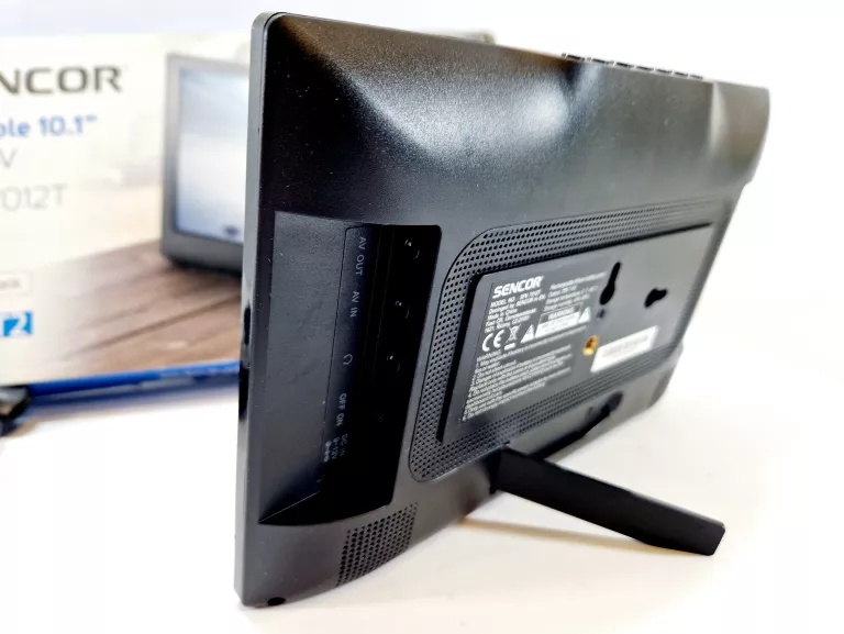TELEWIZOR PRZENOŚNY LED SENCOR PORTABLE 10.1" LCD SPV 7012T | DVB-T2 | HD