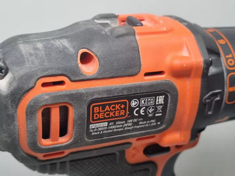 WIERTARKO-WKRĘTARKA UDAROWA BLACK&DECKER KFBCD701D1K