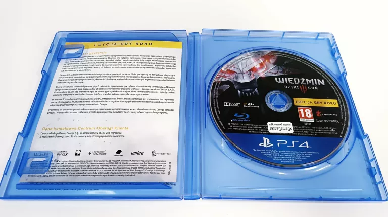 PS4 WIEDŹMIN 3 DZIKI GON GOTY