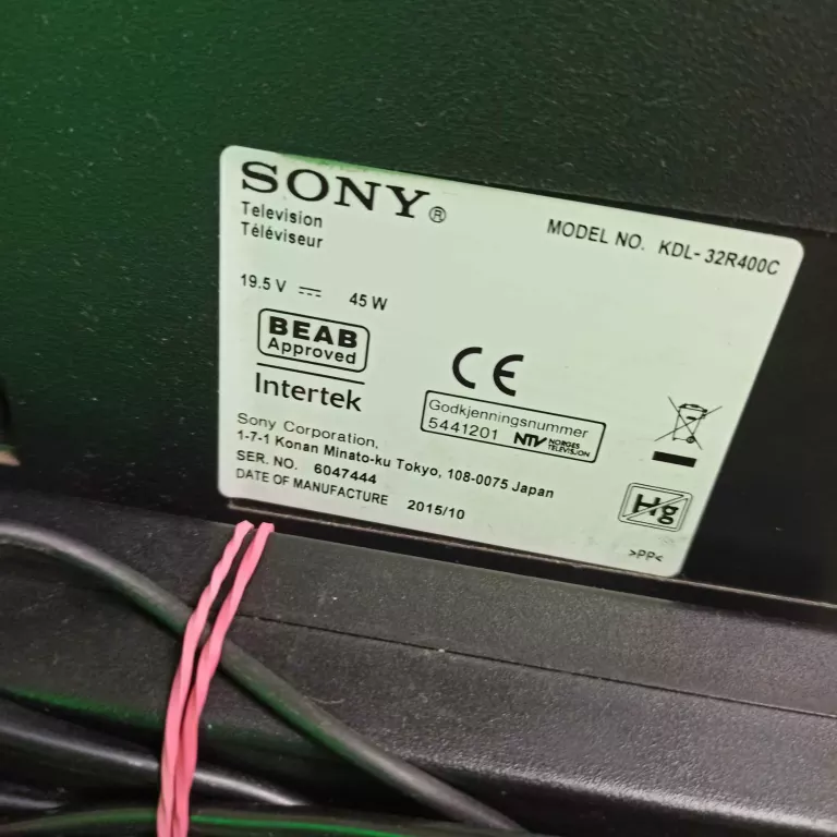 TELEWIZOR SONY KDL-32R400C 32 CALE