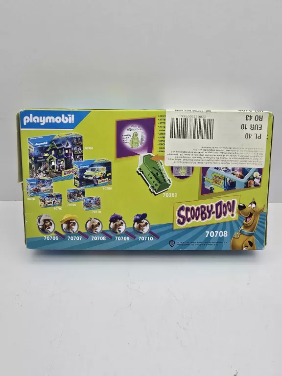 KLOCKI PLAYMOBIL SCOOBY-DOO! 70708 KOMPLET