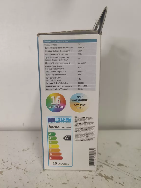HAMA ŻARÓWKA LED RGB