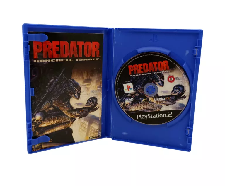 GRA PS2 PREDATOR CONCRETE JUNGLE