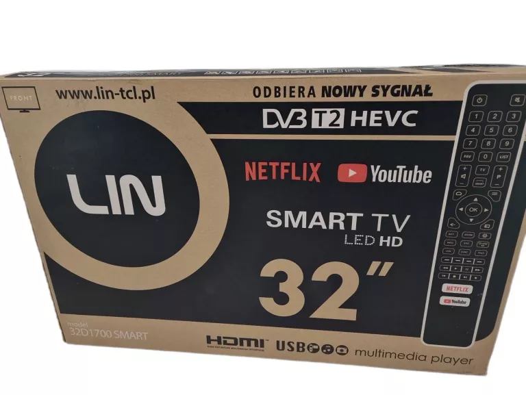 TELEWIZOR LIN - TCL 32D1700 SMART