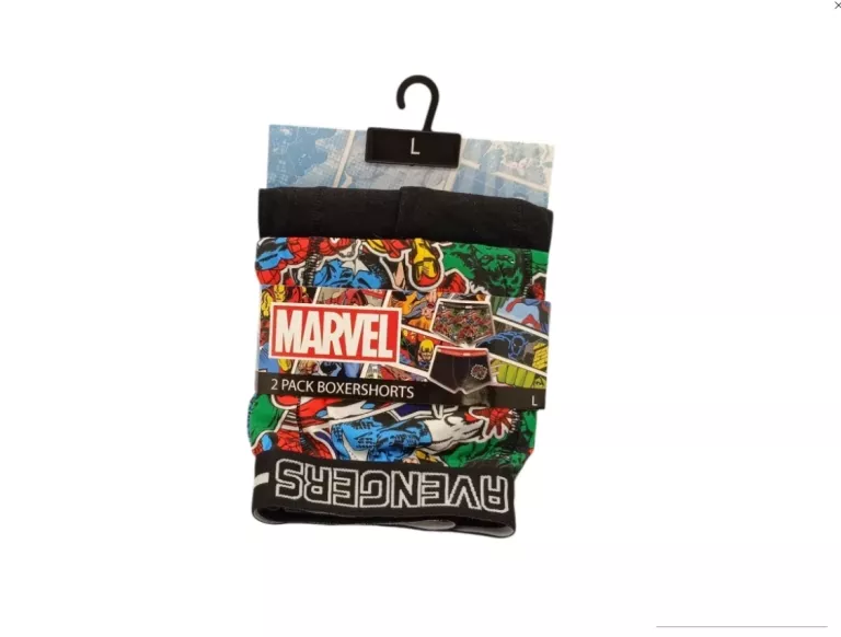 BOKSERKI MARVEL 2PAK L