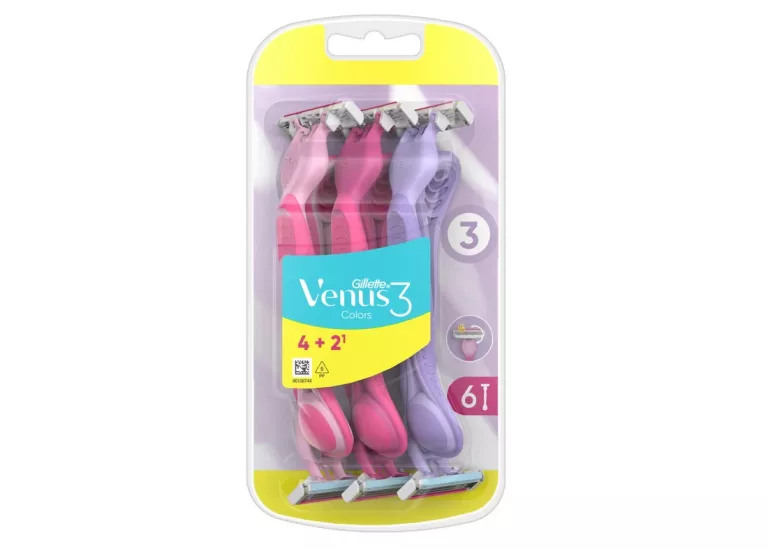 MASZYNKA JEDNORAZOWA DO GOLENIA GILLETTE VENUS 3 6 SZT.