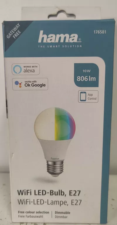 HAMA ŻARÓWKA LED RGB