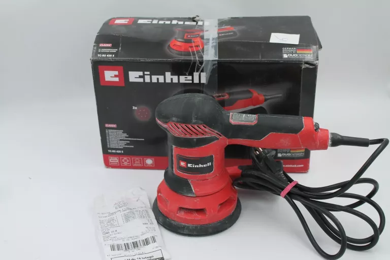 EINHELL SZLIFIERKA MIMOŚRODOWA TC-RS 425 E 4462005 425W KOMPLET GW.