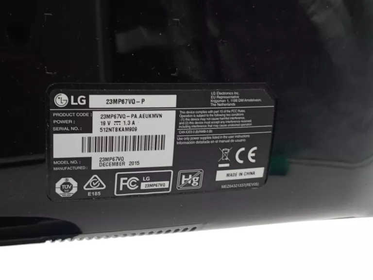 MONITOR LED LG 23MP68VQ 23" 60HZ 1920X1080PX IPS