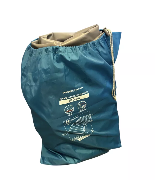 MATERAC POMPOWANY 200X140 DECATHLON + POMPKA POMPKA ELEKTRYCZNA SIDEWINDER
