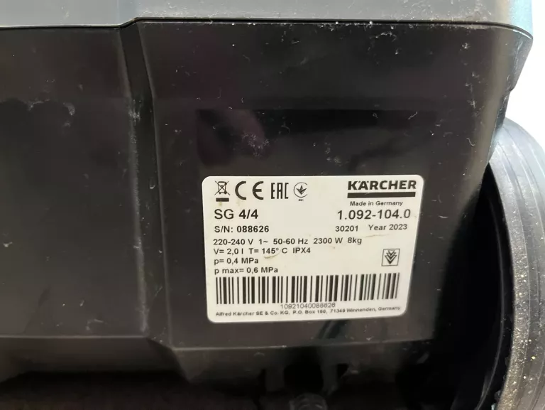 PAROWNICA KARCHER SG 4/4