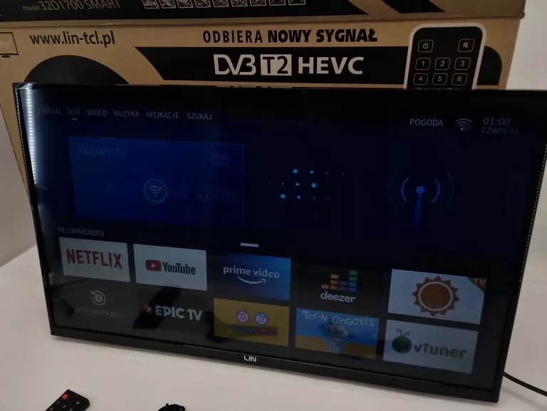 TELEWIZOR LIN - TCL 32D1700 SMART