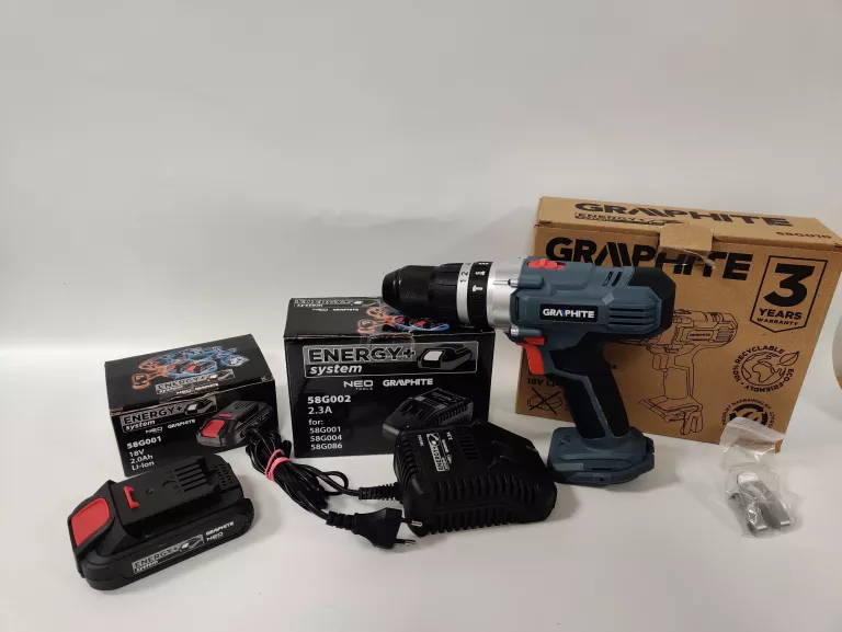 WKRĘTARKA GRAPHITE 58G010 ZESTAW