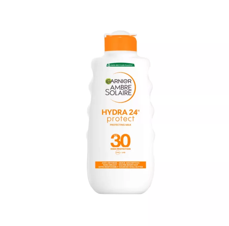GARNIER AMBRE SOLAIRE HYDRA 24H PROTECT SPF30 MLECZKO DO OPALANIA 200 ML