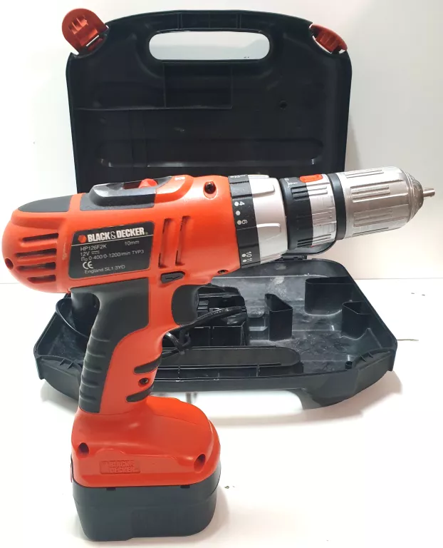 WKRETARKA BLACK DECKER HP126F2K 12 V + WALIZKA