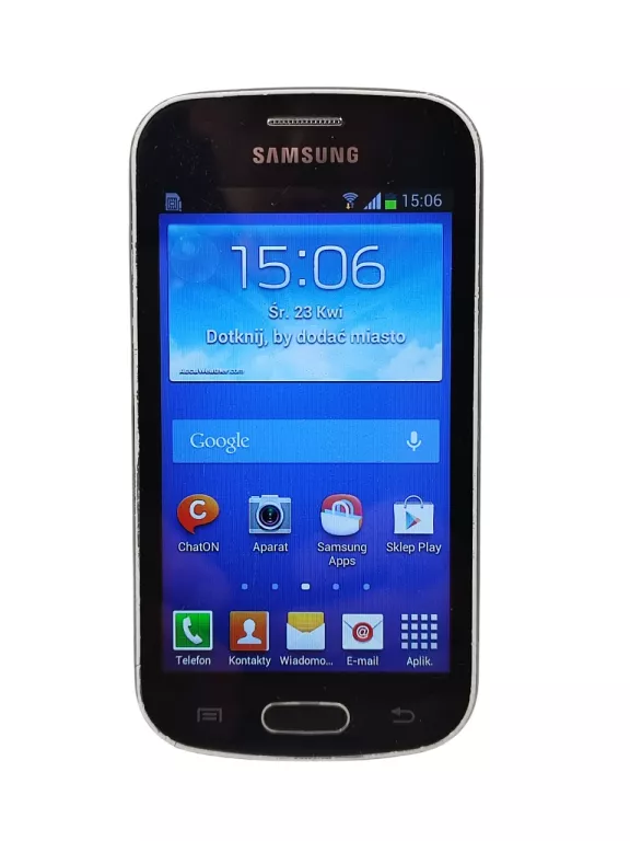 TELEFON SAMSUNG GT-S7580 512 MB / 4 GB 3G 4,00" 1500 MAH SINGLE SIM
