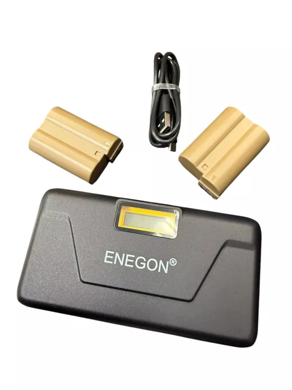 NIKON ŁADOWARKA + 2 AKUMULATORY ENEGON EN-EL15