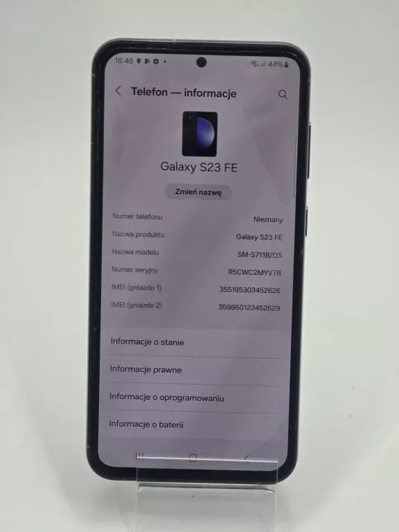 TELEFON SAMSUNG S23FE 8/128GB KOMPLET T-MOBILE