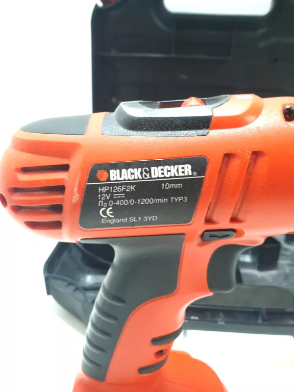 WKRETARKA BLACK DECKER HP126F2K 12 V + WALIZKA