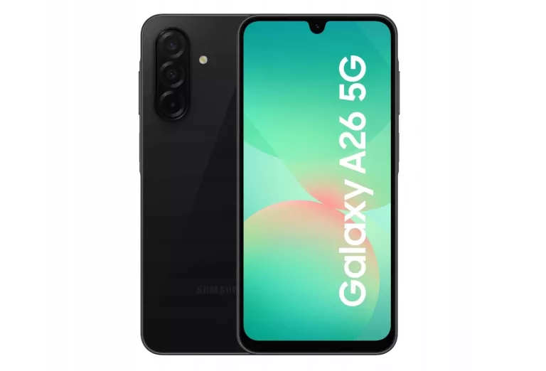 SMARTFON SAMSUNG GALAXY A26 5G 6/128GB CZARNY SUPERAMOLED 120HZ EXYNOS 138