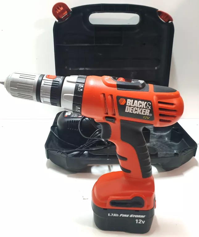 WKRETARKA BLACK DECKER HP126F2K 12 V + WALIZKA