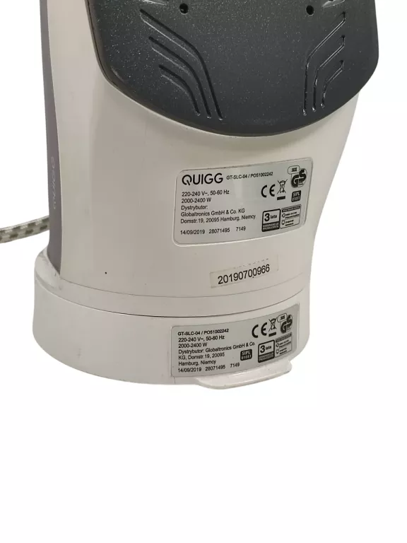 ŻELAZKO QUIGG GT-SLC-04 2400 W CERAMICZNA STOPA