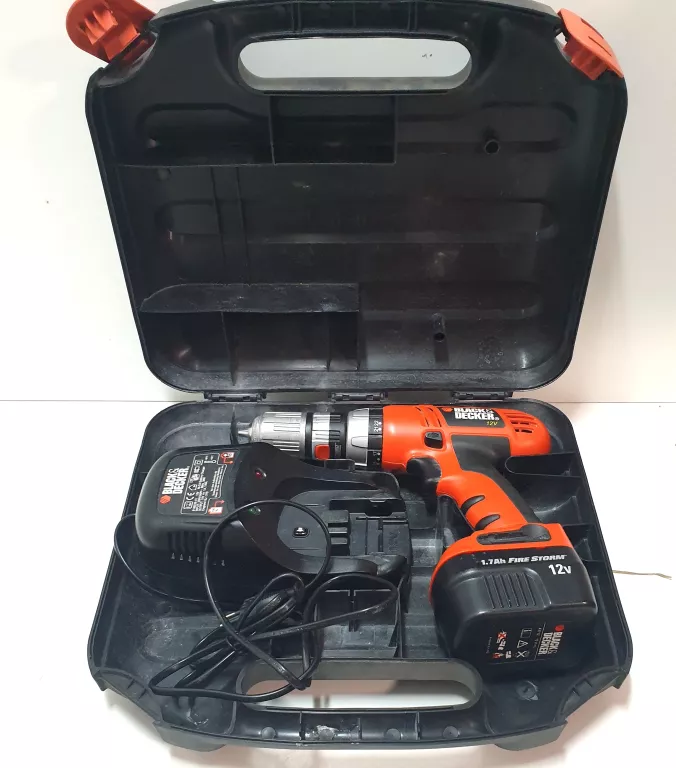 WKRETARKA BLACK DECKER HP126F2K 12 V + WALIZKA