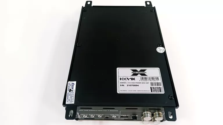WZMACNIACZ SAMOCHODOWY 1-KANAŁOWY EXCURSION HXA-1K 600 W