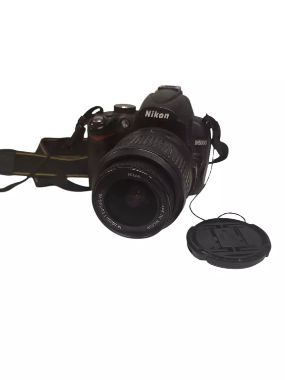 LUSTRZANKA CYFROWA NIKON D5000 + OBIEKTYW 18 STAN BARDZO DOBRY
