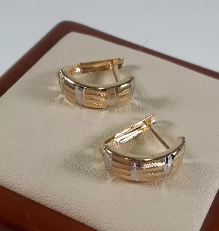 ZŁOTE KOLCZYKI 14K