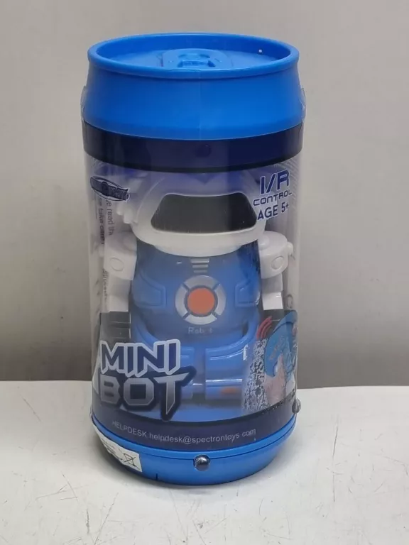 ROBOT ZDALNIE STEROWANY MINI BOT NIEBIESKI